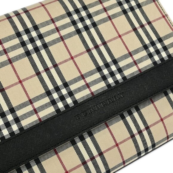 Burberry Beige Black Burberry Check Shoulder Bag - Picture 11 of 11